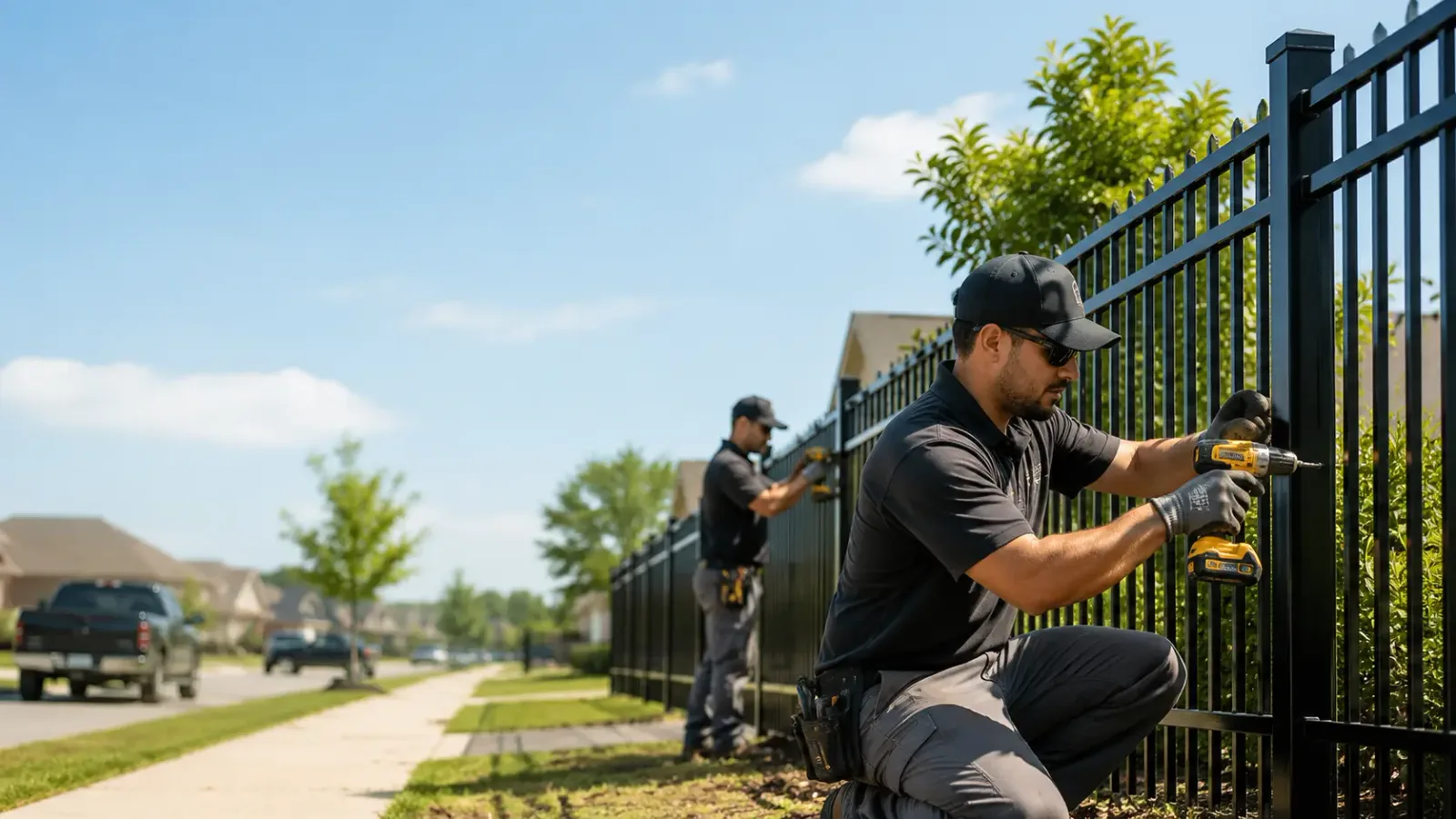 Metal Fence Installation in New Melle, MO